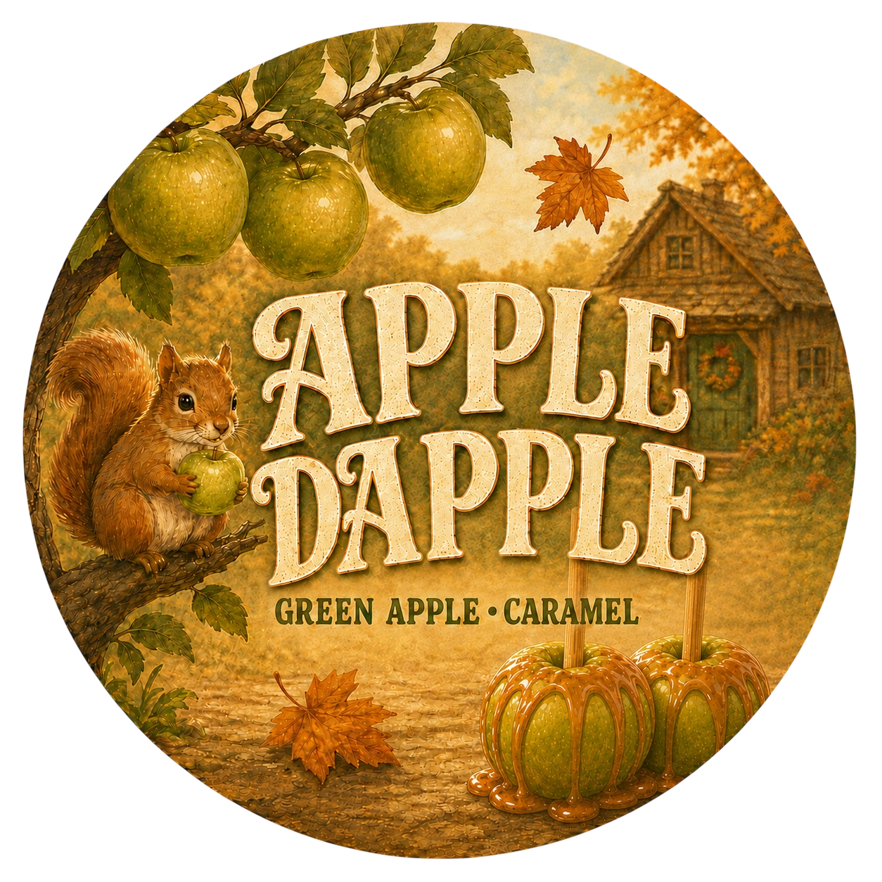 Apple Dapple - Charming Cheshires, green apple, caramel