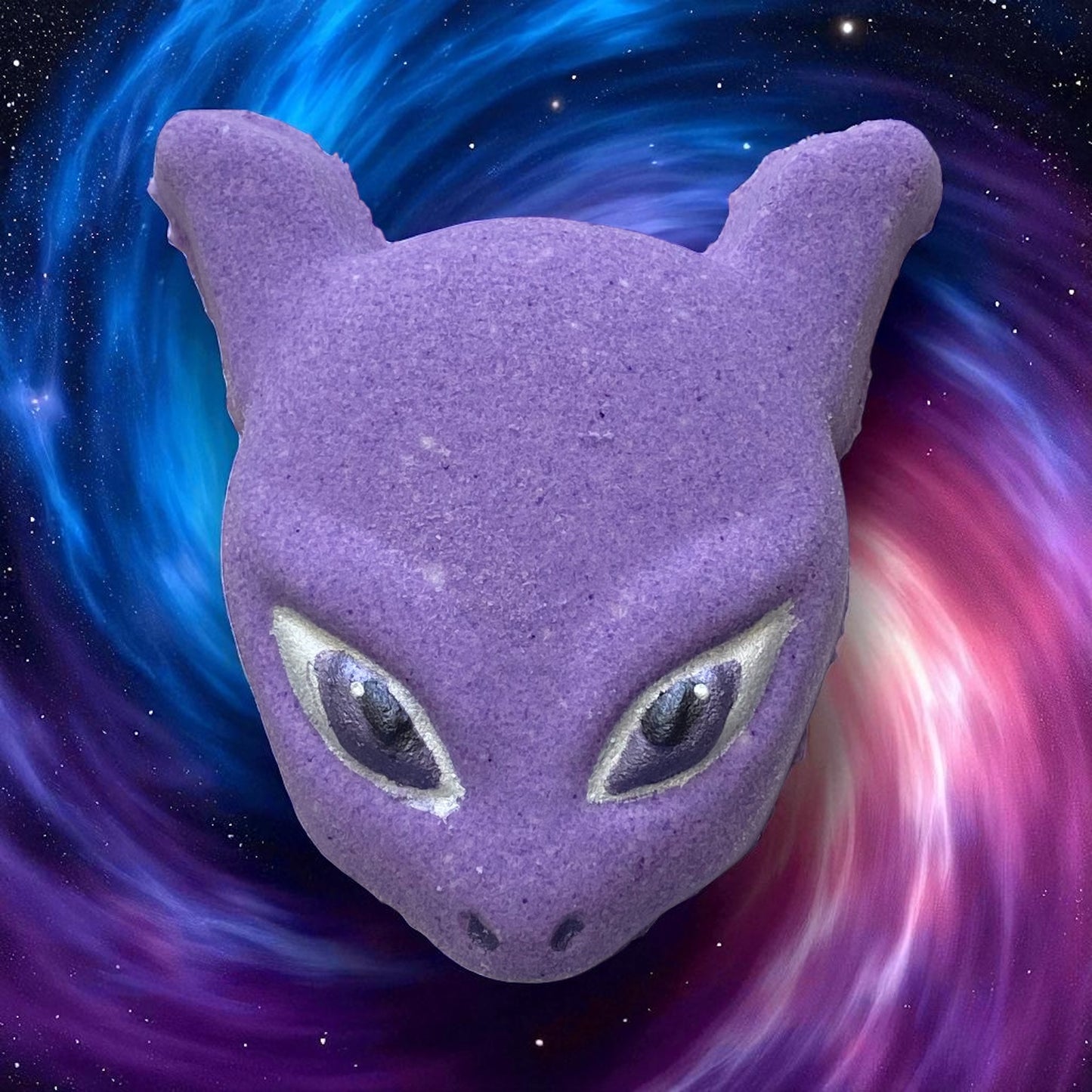Pokémon prize Mew 2 bath bomb - Charming Cheshires, apple, Anjou pear, honey butter, coconut milk, soft musk