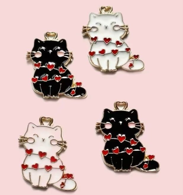 Marie cat charm prize bath bomb - Charming Cheshire, cherry lemonade