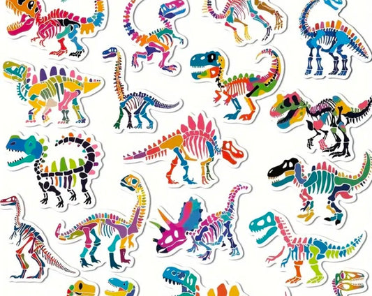 Assorted baby Triceratops Sticker prize bath bomb - Charming Cheshire