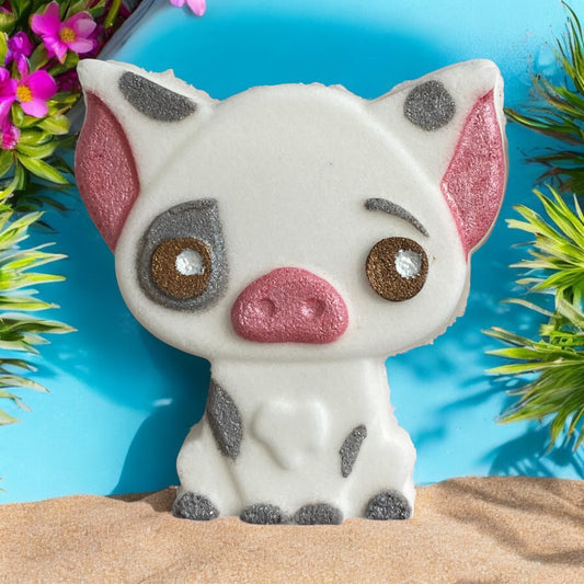 Pua prize bath bomb - Charming Cheshire, lemongrass, bergamot, avocado