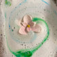 Magnolia flower bath bomb - Charming Cheshire, gardenia, raspberry, blueberry, orange, spice, marionberries, rose, almond