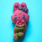 Toy prize Bunny Mermaid bath bomb - Charming Cheshire, pear, lychee, grapefruit, damascena rose, incense, vetiver, vanilla, musk