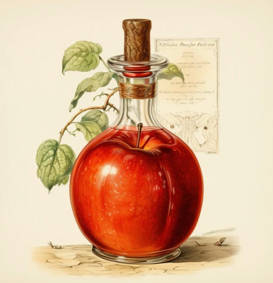 Apple Jack bath and body oil - charming Cheshire, apples, cardamom, pineapple, bergamot, brandy, cedarwood