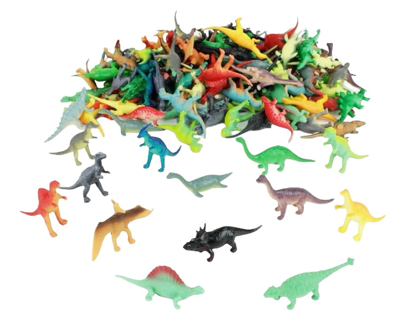 Triceratops skeleton toy prize bath bomb - Charming Cheshire, dinosaur, amaretto, banana, lime, peach, mango, papaya, green leaves