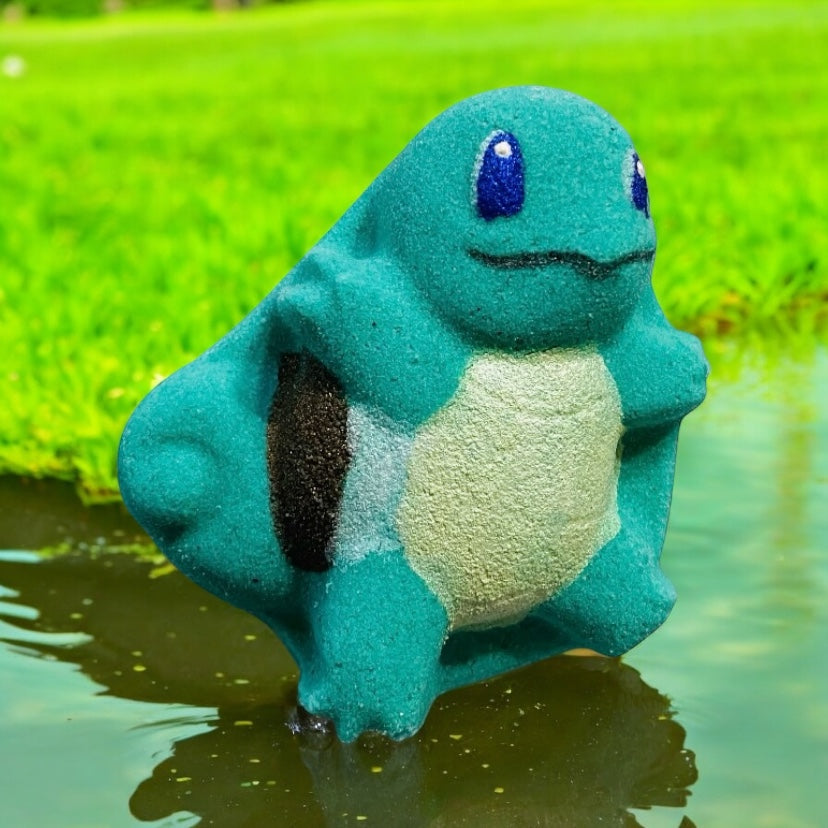 Pokémon prize Squirtle bath bomb - Charming Cheshires, toy, Pineapple, watermelon, lemonade