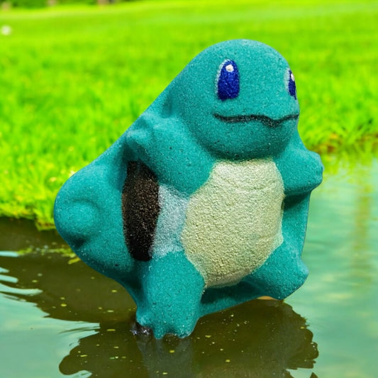 Pokémon prize Squirtle bath bomb - Charming Cheshires, toy, Pineapple, watermelon, lemonade