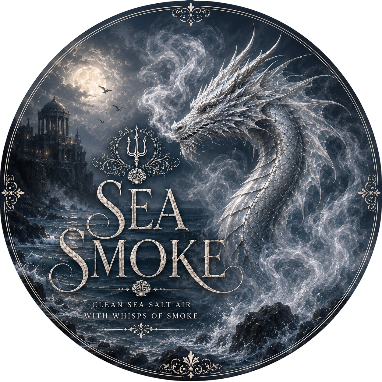 Sea Smoke - Charming Cheshires, salty sea air, hints of smoke