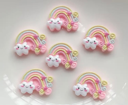 Astra Pegasus Unicorn charm prize bath bomb - Charming Cheshire, peach, rose