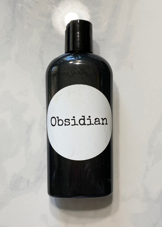 Obsidian shower gel body wash - Charming Cheshire, cotton Candy, star anise, tonka, mandarin