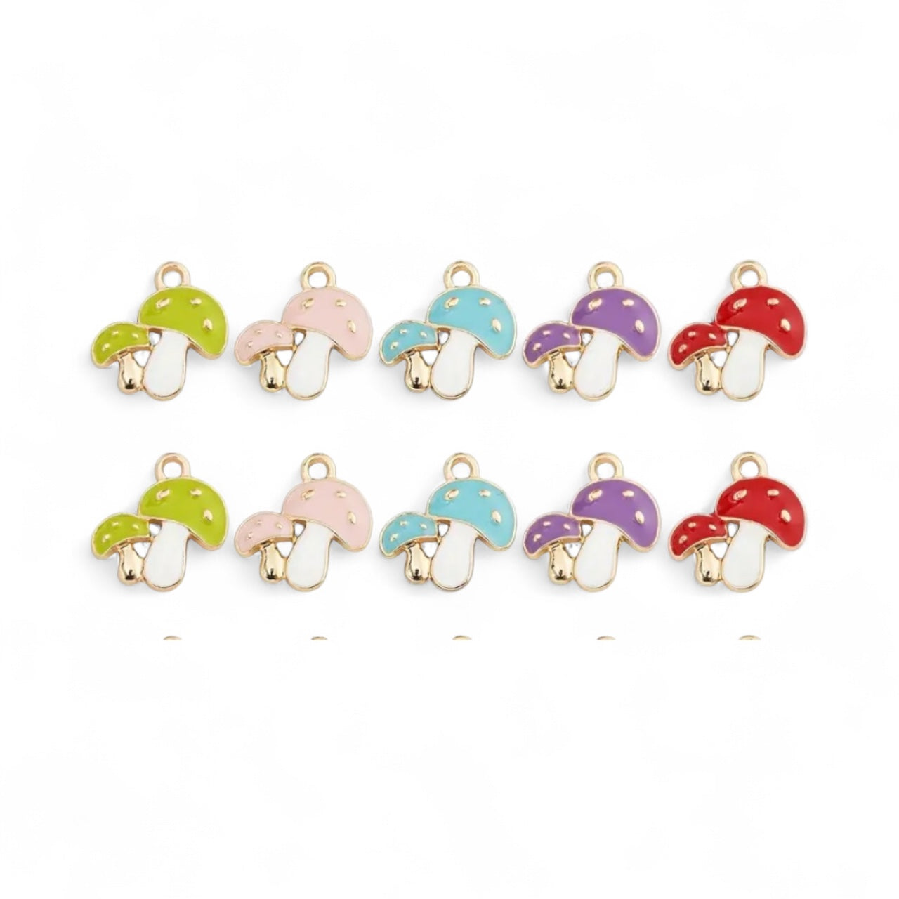 Mushroom charm prize bath bomb - Charming Cheshire, apple, jasmine