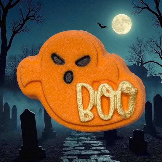 Oops!! Boo! shoe charm prize bath bomb - Charming Cheshire, Bergamot, blackberry, raspberry, peony, honeysuckle, violet leaf, white woods, golden amber, musk
