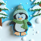 Chilly penguin charm prize bath bomb - Charming Cheshire, peach, apple, magnolia