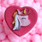 I Heart Unicorns prize bath bomb - Charming Cheshire, apple, pear, honey butter, vanilla sugar, soft musk
