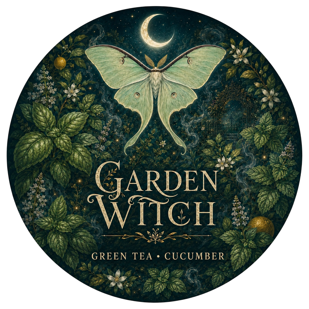 Garden Witch - Charming Cheshires, green tea, cucumber