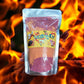 Fire pokemon prize bath bomb dust - Charming Cheshire, peach, wild flowers, and a hint of incense