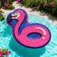 Flamingo float charm prize bath bomb - Charming Cheshire, watermelon lemonade