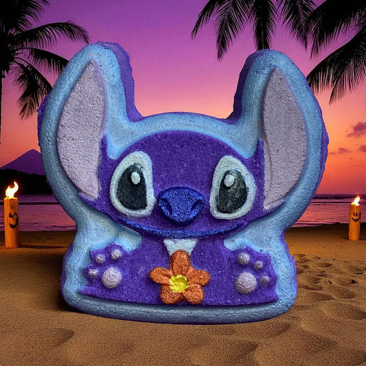 Stitch charm prize bath bomb - Charming Cheshire, peach, apple, magnolia