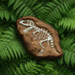 T Rex skeleton toy prize bath bomb - Charming Cheshire, coconut sandalwood