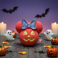 Halloween Minnie shoe charm prize bath bomb - Charming Cheshire, apple