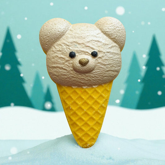 Beary cute charm prize bath bomb - Charming Cheshire, Apple, pear, fresh greens