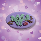 Love birds charm prize bath bomb - Charming Cheshire, Raspberry, peach, patchouli, sandalwood
