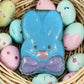 Bowtie bunny prize bath bomb - Charming Cheshire, pineapple, banana, tropical fruit, rose