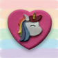 I Heart Unicorns shoe charm prize bath bomb - Charming Cheshire, pineapple, watermelon, lemon