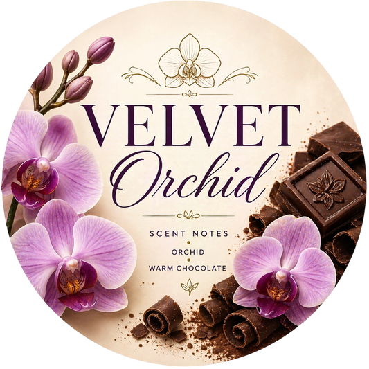 Velvet Orchid - Charming Cheshires, orchid, warm chocolate