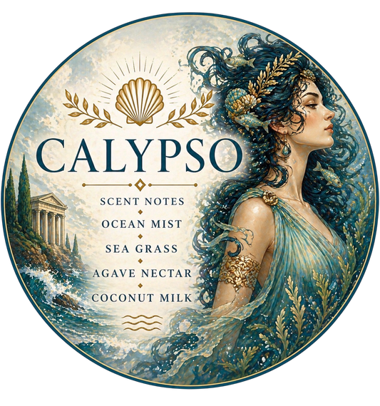 Calypso - Charming Cheshires, ocean mist, sea grass, agave nectar, coconut milk