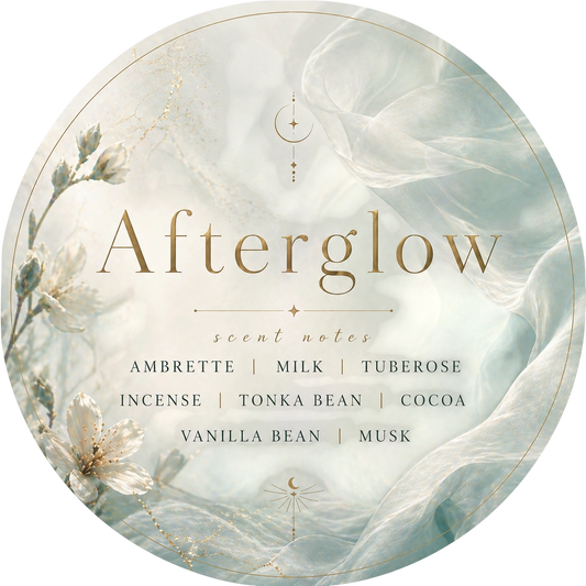 Afterglow - Charming Cheshires, Ambrette, Milk, Tuberose, Incense, Tonka Bean, Cocoa, Vanilla Bean, Musk