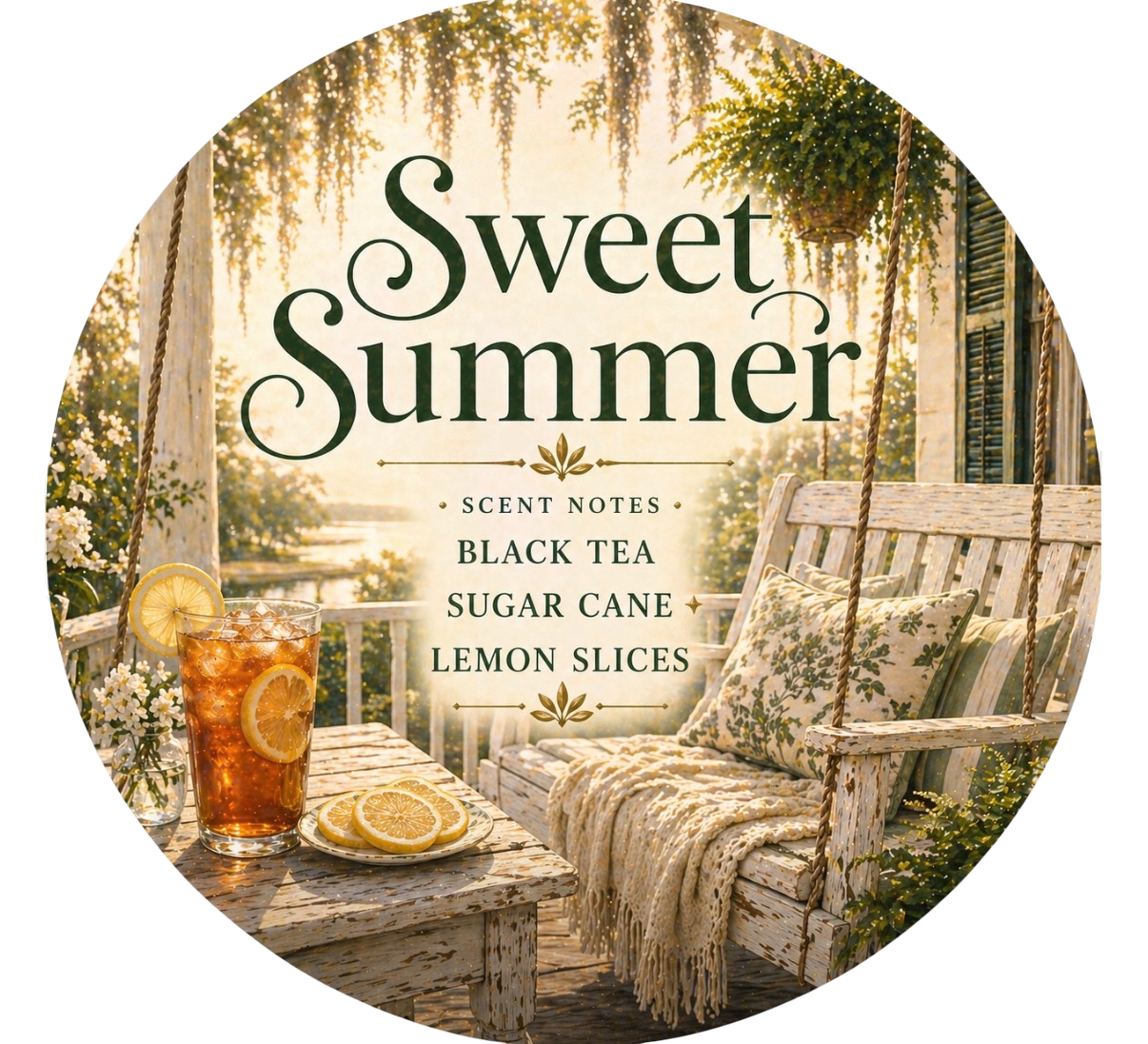 Sweet Summer - Charming Cheshires, Black Tea, Sugar Cane, Lemon Slices