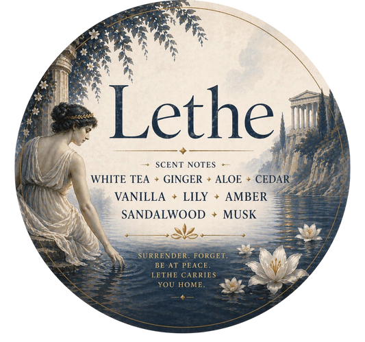 Lethe - Charming Cheshires,  White Tea, Ginger, Aloe, Cedar, Vanilla, Lily, Amber, Sandalwood, Musk