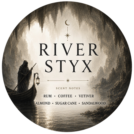 River Styx - Charming Cheshires, Rum, Coffee, Vetiver, Almond, Sugar Cane, Sandalwood